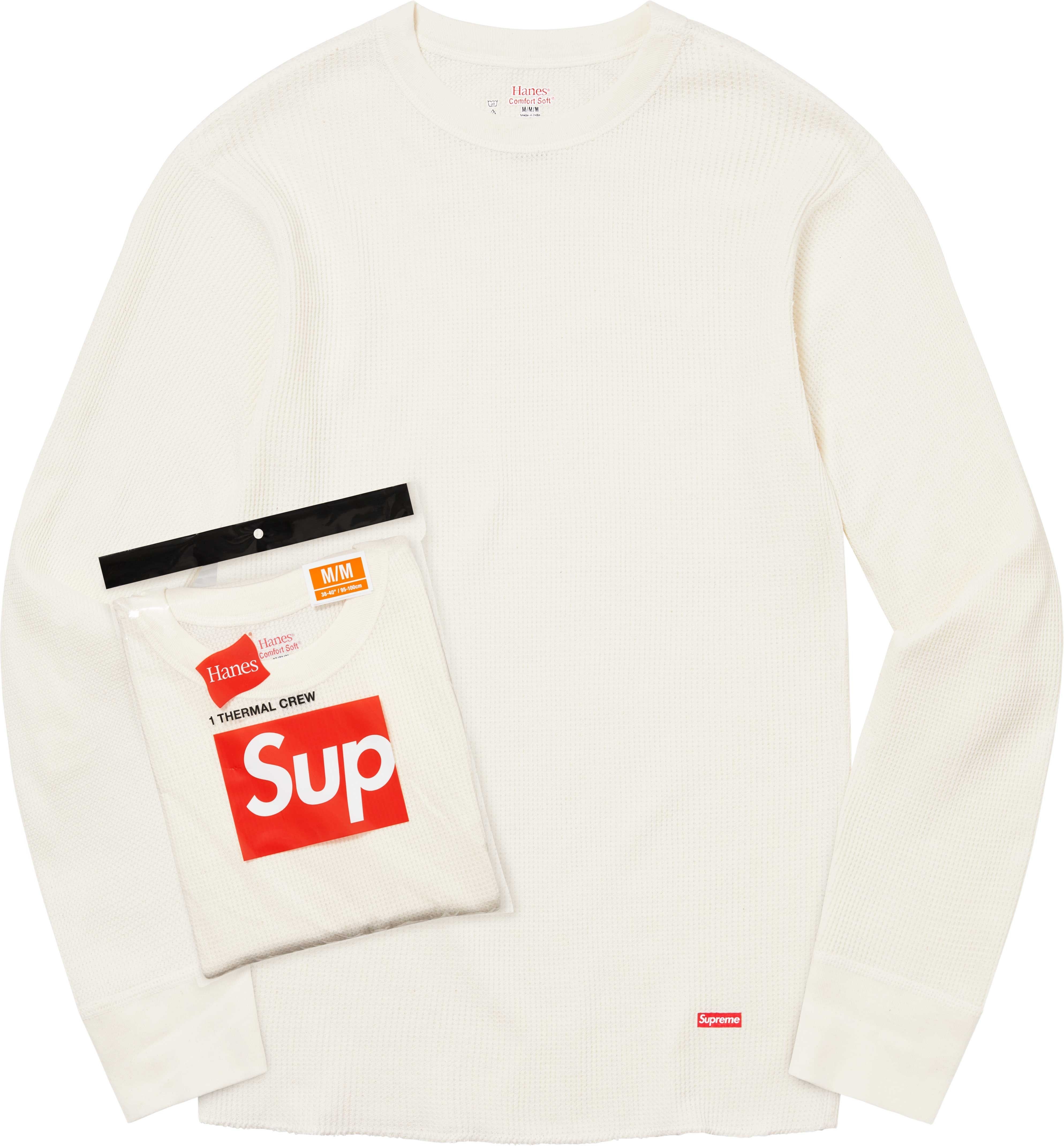 Supreme®/Hanes® Thermal Crew (1 Pack) view 2